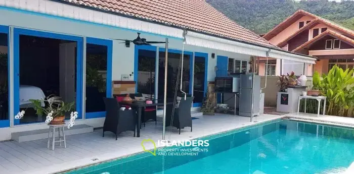 Одноэтажная вилла с бассейном на продажу на острове Самуи