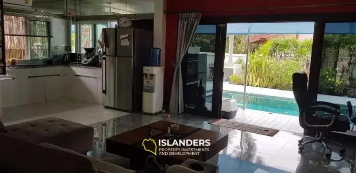 Одноэтажная вилла с бассейном на продажу на острове Самуи