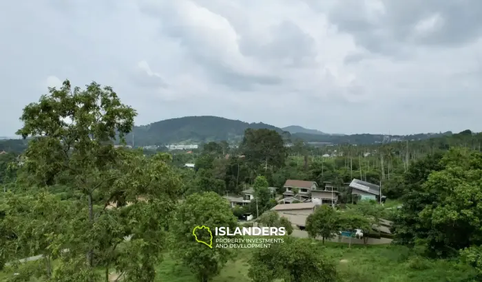 9 Rai Sea View Land in Bophut for Sale