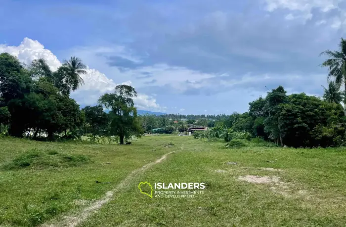6.5 Rai avec terrain avec vue sur la montagne à Mae Nam à vendre