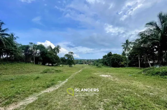 6.5 Rai avec terrain avec vue sur la montagne à Mae Nam à vendre