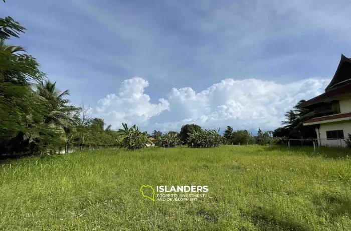 Flat Land Near the Beach in Lipa Noi for Sale