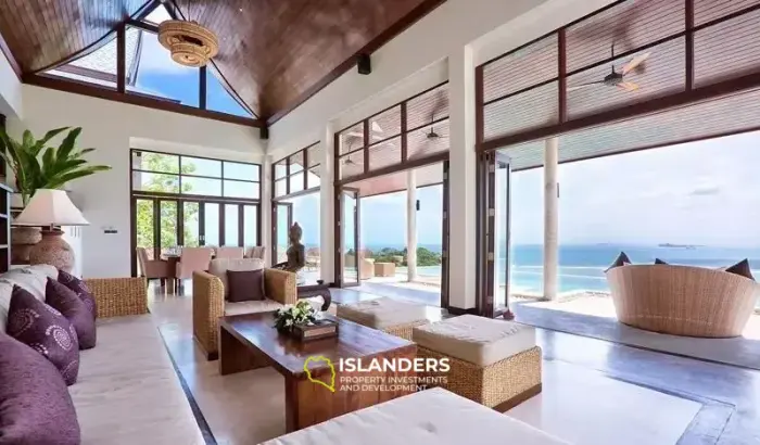 Villa de lujo con impresionantes vistas en Lamai en venta