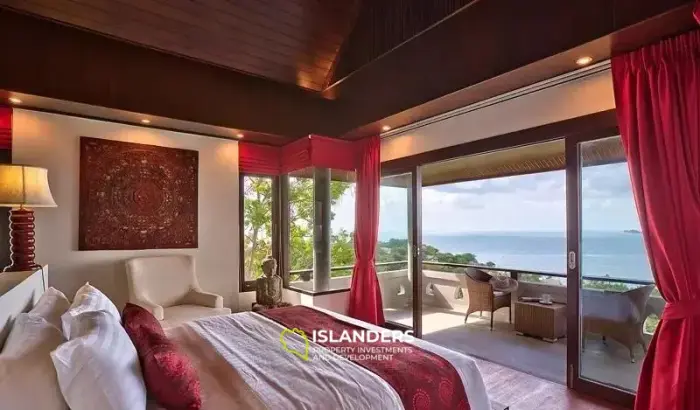 Villa de lujo con impresionantes vistas en Lamai en venta