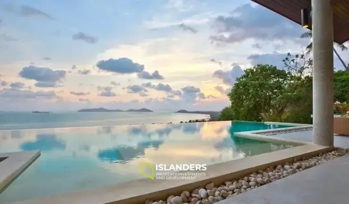 Villa de lujo con impresionantes vistas en Lamai en venta