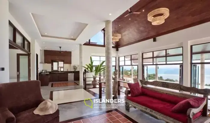 Villa de lujo con impresionantes vistas en Lamai en venta
