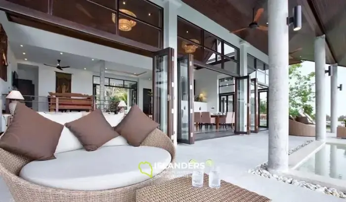 Villa de lujo con impresionantes vistas en Lamai en venta