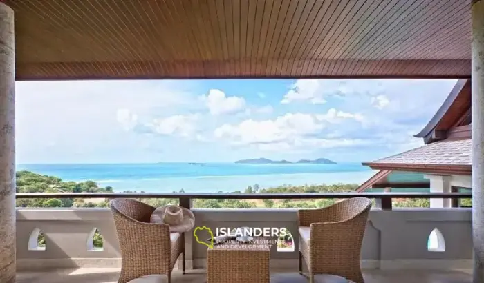 Villa de lujo con impresionantes vistas en Lamai en venta