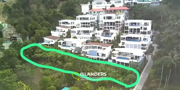 1 Rai Wunderschönes Grundstück mit Meerblick zum Verkauf in Samui