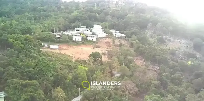 1 Rai Wunderschönes Grundstück mit Meerblick zum Verkauf in Samui