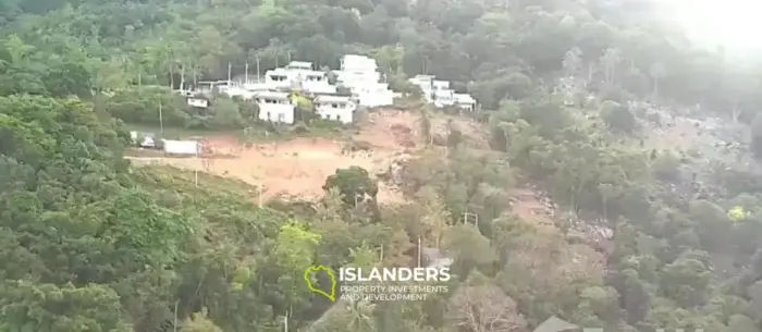 1 Rai Wunderschönes Grundstück mit Meerblick zum Verkauf in Samui
