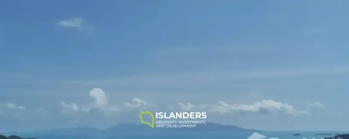 4 Rai erstklassiges Grundstück mit Meerblick auf dem Bophut Hill