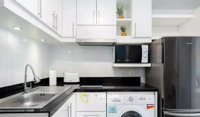 Studio-Apartment mit Gartenblick zum Verkauf in der Replay Residence & Pool Villa