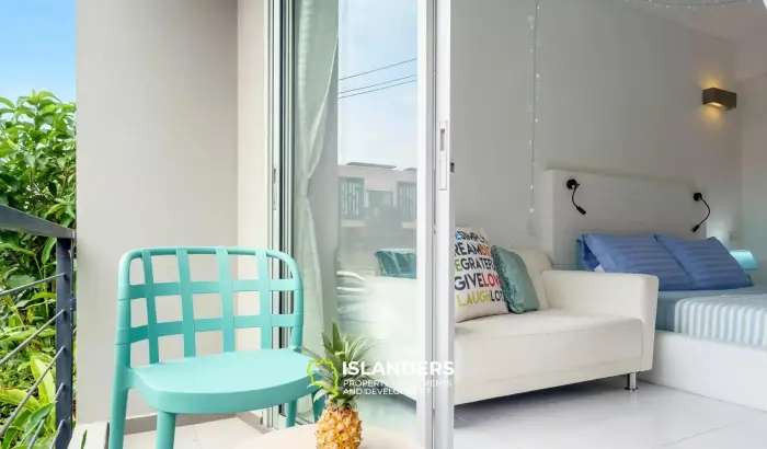 Studio-Apartment mit Gartenblick zum Verkauf in der Replay Residence & Pool Villa