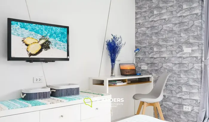 Studio-Apartment mit Gartenblick zum Verkauf in der Replay Residence & Pool Villa