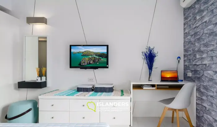 Studio-Apartment mit Gartenblick zum Verkauf in der Replay Residence & Pool Villa