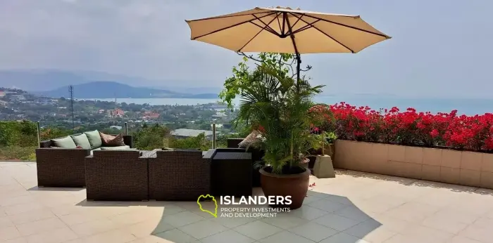 Bunte Villa mit Meerblick in Plai Laem zu verkaufen