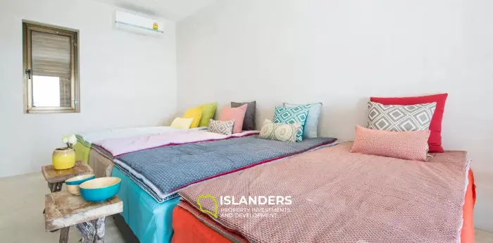 אחוזת יוקרה עם נוף לים התיכון על מגרש ענק למכירה