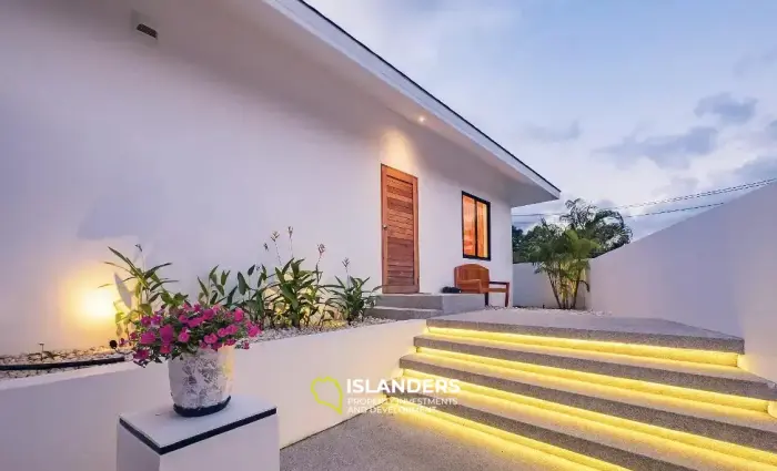 Тихая вилла с 3 спальнями на продажу на Ламай