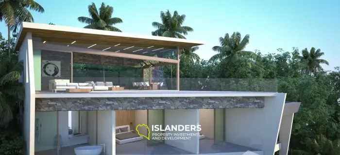 Nueva villa con piscina en venta en Chaweng