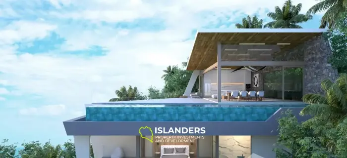 Nueva villa con piscina en venta en Chaweng
