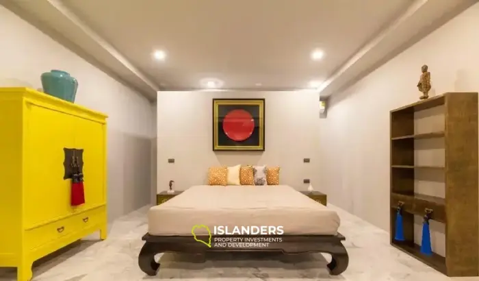 Villa de 3 dormitorios con piscina y vistas al mar en Chaweng