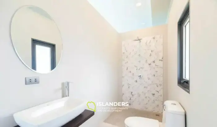 Villa de 3 dormitorios con piscina y vistas al mar en Chaweng