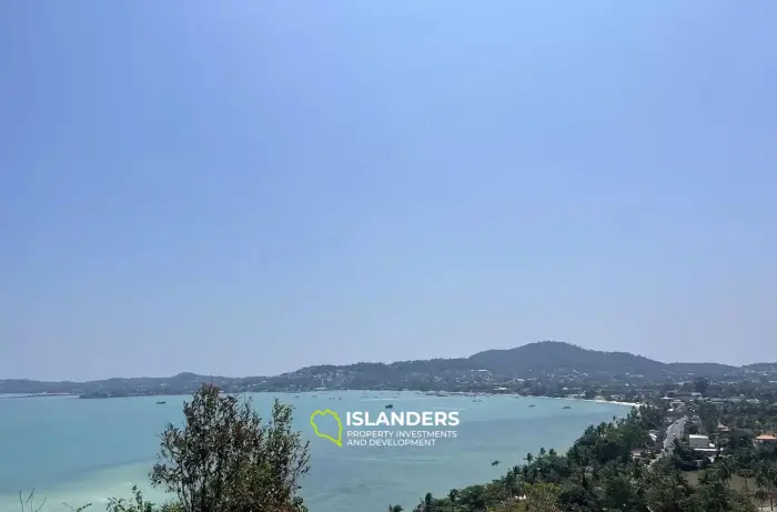 Wunderschönes Grundstück mit Meerblick auf Koh Samui zu verkaufen