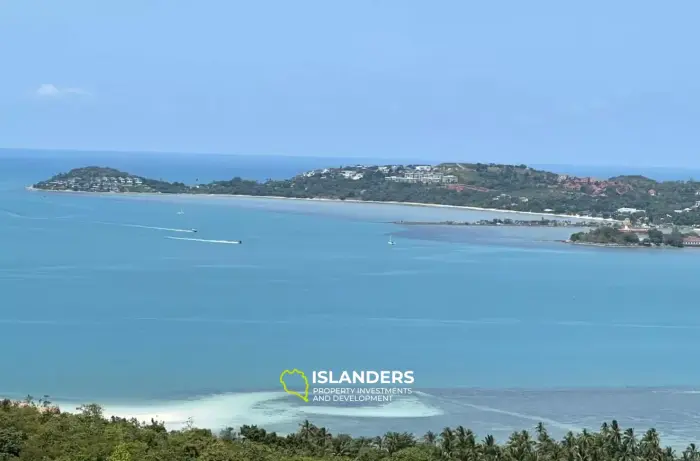 Wunderschönes Grundstück mit Meerblick auf Koh Samui zu verkaufen