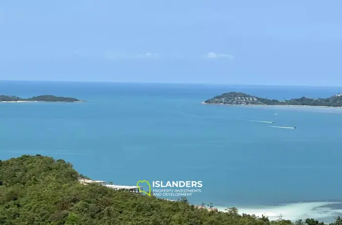 Wunderschönes Grundstück mit Meerblick auf Koh Samui zu verkaufen