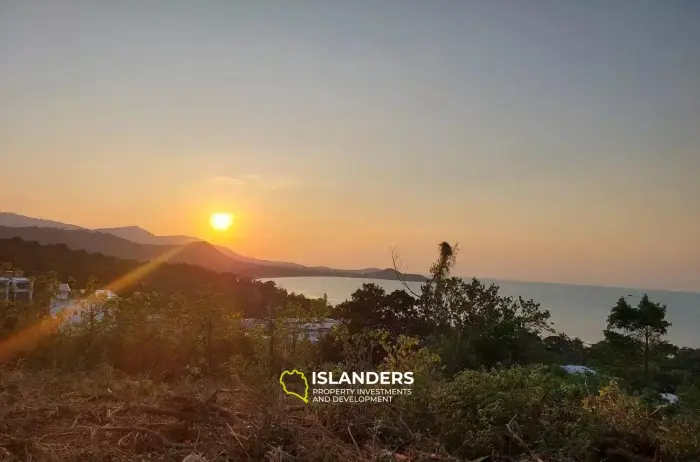 Wunderschönes Grundstück mit Meerblick auf Koh Samui zu verkaufen