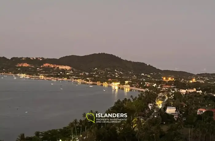 Wunderschönes Grundstück mit Meerblick auf Koh Samui zu verkaufen