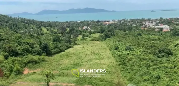 Wunderschönes 16-Rai-Land zum Verkauf in Bophut