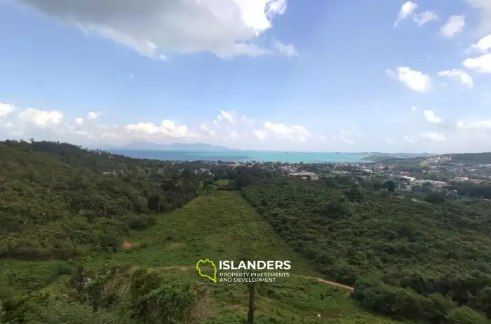 Wunderschönes 16-Rai-Land zum Verkauf in Bophut