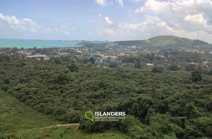 Wunderschönes 16-Rai-Land zum Verkauf in Bophut