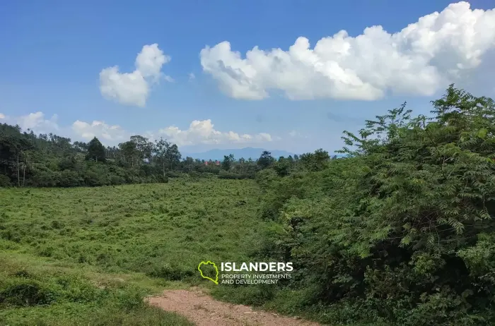 Wunderschönes 16-Rai-Land zum Verkauf in Bophut