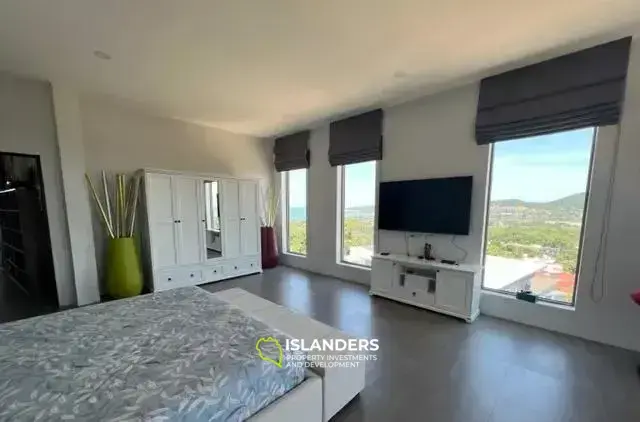 וילה מרווחת עם נוף לים למכירה בקו סאמוי