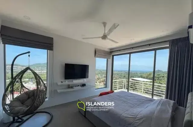 וילה מרווחת עם נוף לים למכירה בקו סאמוי