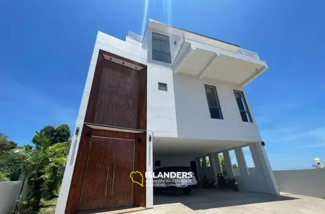 וילה מרווחת עם נוף לים למכירה בקו סאמוי