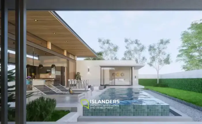 فيلا مكونة من 3 غرف نوم للبيع في Sawasdee Pool Villa - Ban Tai