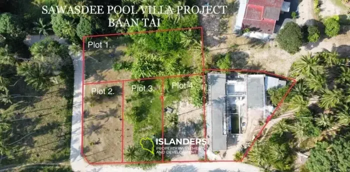 فيلا مكونة من 3 غرف نوم للبيع في Sawasdee Pool Villa - Ban Tai