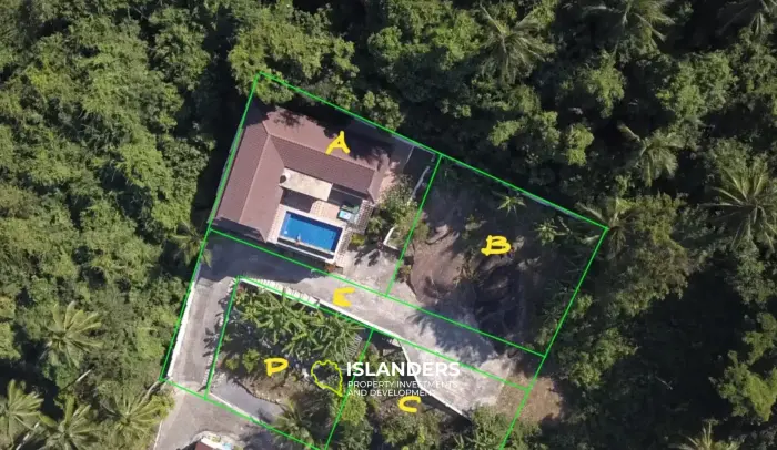 فيلا مكونة من 5 غرف نوم بإطلالات مذهلة على البحر للبيع في ساموي