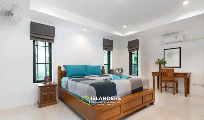 فيلا مكونة من 5 غرف نوم بإطلالات مذهلة على البحر للبيع في ساموي