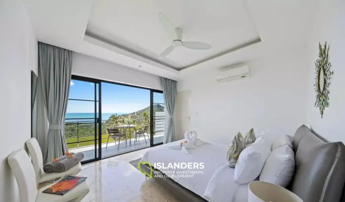 Modern, 3-Bedroom Chaweng Villa With Stunning Sea Views