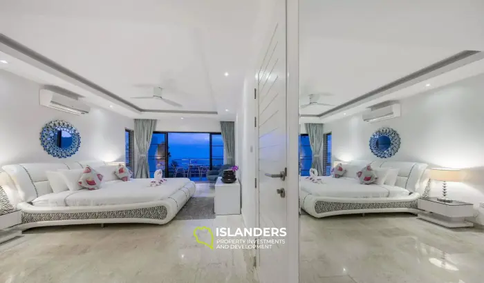 Modern, 3-Bedroom Chaweng Villa With Stunning Sea Views