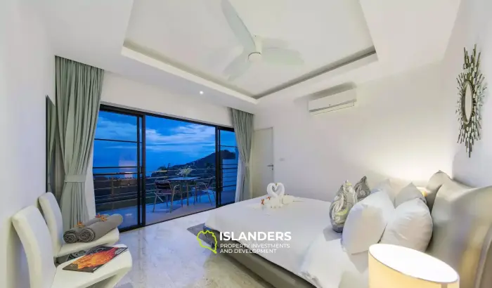 Modern, 3-Bedroom Chaweng Villa With Stunning Sea Views