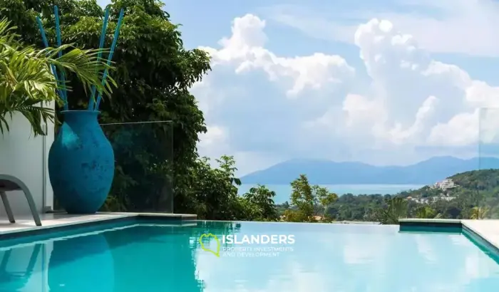 2 Pools Villa with Seaview for Sale in Bophut Hills
