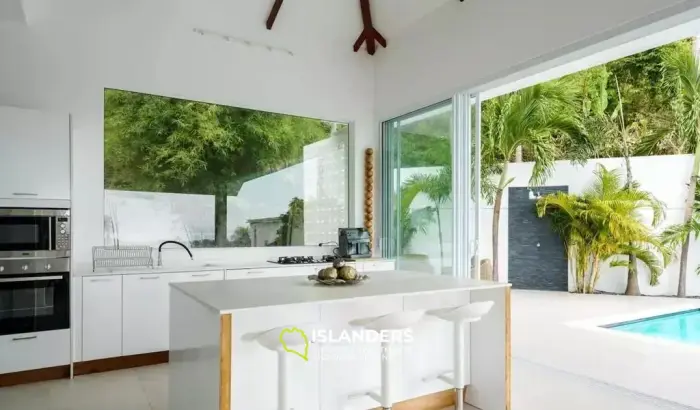 2 Pools Villa with Seaview for Sale in Bophut Hills