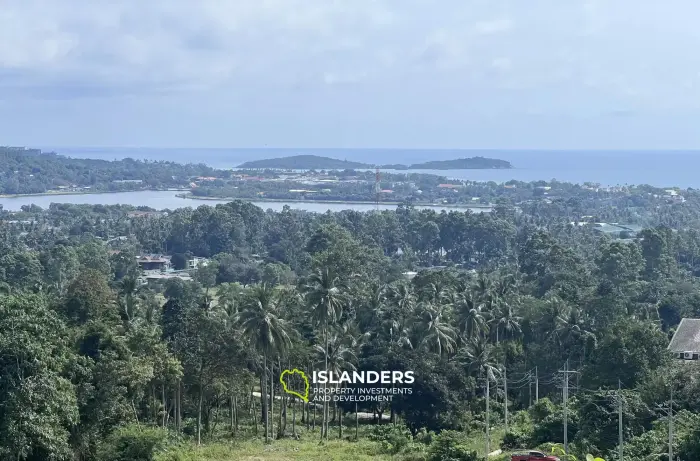 Superbe villa avec vue sur la mer à Chaweng Hills à vendre