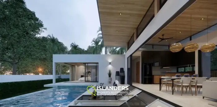 Villa mit 3 Schlafzimmern zum Verkauf in der Sawasdee Pool Villa – Chawengnoi